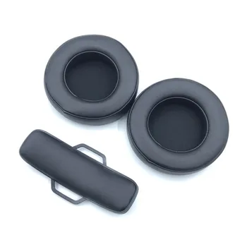 Възглавница за слушалки, порести калъф, преносими слушалки, детска слушалки, лента за глава за гейминг слушалки Razer ManO'War 7.1, черен