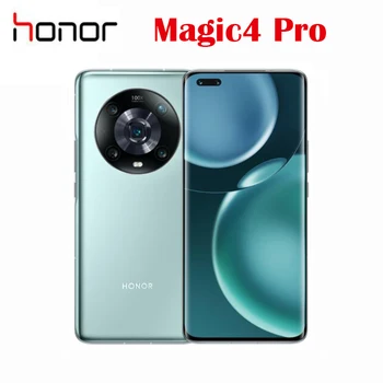 Оригинален Honor Magic 4 Pro 5G Мобилен телефон Snapdragon8 Gen1 6,81 