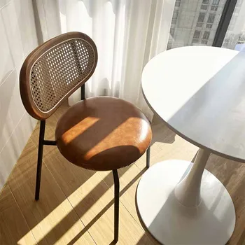 Безплатна Доставка Кадифе, трапезни столове с черни метални крака, модерни минималистичные трапезни столове за всекидневна, релаксираща мебели Silla Comedor