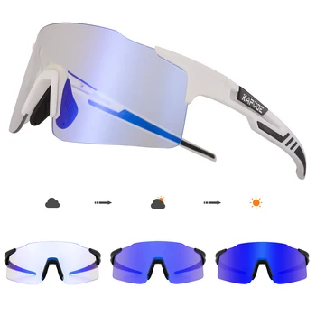 KAPVOE Фотохромичните велосипедни слънчеви очила за мъже и жени, спортни велосипедни очила на открито, колоездене очила МТБ, колоездене, очила, очила
