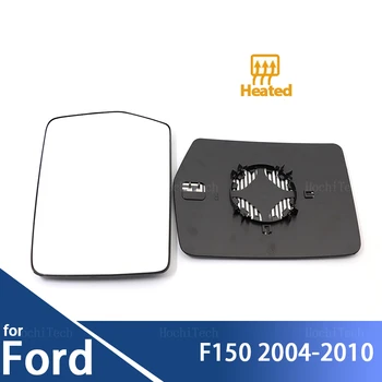 За Ford F-150 F150 XL King Ranch Raptor SuperCrew 2004-2010 Огледално Стъкло с Отопляеми Странични Врати, Огледало за Обратно виждане, Дясното или Лявото