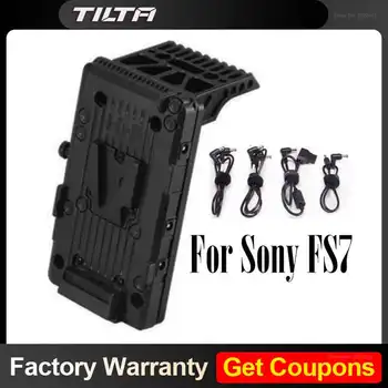 Батарейная плоча TILTA FS-T01 FS7 с V-образен ключ за фотоапарат Sony FS7 с V-образно затваряне на IDX горивната Система FS-T01-AB FS-T01-V