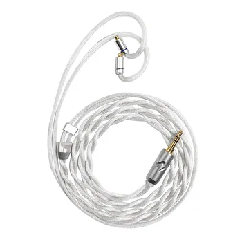 Чист меден кабел за обновяване на аудиофильских слушалки Mmcx/0.78/im50/70/ie40/IE900/a2dc 610Core