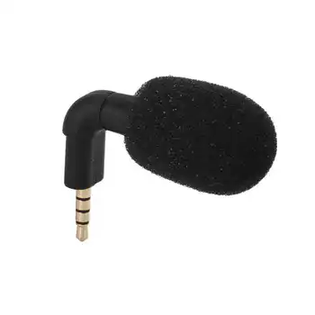 Ненасочено микрофон с жак 3,5 мм за преносим малък микрофон, елегантен външен вид, радио съраунд звук 360 ° за смартфон TRRS CTIA