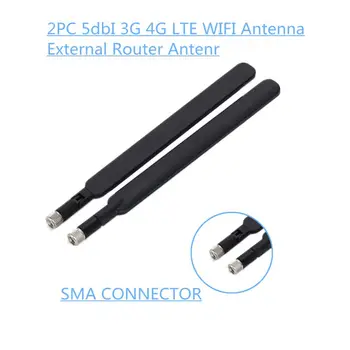 2 ЕЛЕМЕНТА 5dBi С Висок Коефициент на усилване на WiFi Антена SMA Мъжки LTE 4G Безжичен Рутер, Антена за Huawei B315 B310 B593 B525 B880 B890 E5186