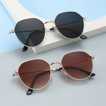 Слънчеви очила Advanced Sense със защита от ултравиолетови лъчи, прости слънчеви очила в ретро стил с кръгли лица