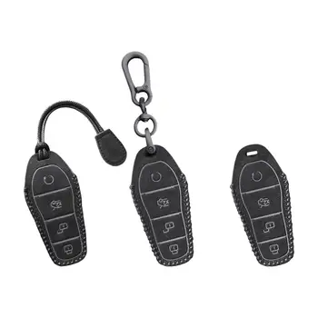 Калъф за автомобилни ключове, замшевый употреба, Резервни части, замества калъф за ключове за Byd Atto 3 Юан Plus