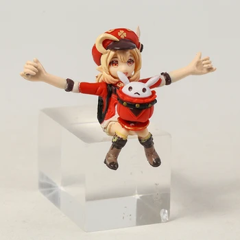 Фигурка 5,5 см Genshin Impact Mini Klee Открита модел PVC Подарък кукла за деца
