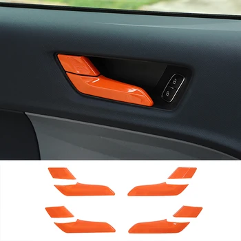 За 2022 Ford Maverick ABS Оранжев стикер на дръжката на крилото на ключа за купето на автомобила, аксесоари за защита на вътрешността на колата