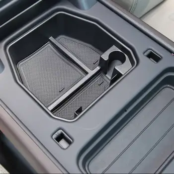 за Land Rover Defender 110 2020 2021, кутия за съхранение на централната конзола на колата, подлакътник, разделител органайзер, за аксесоари за тави, ABS