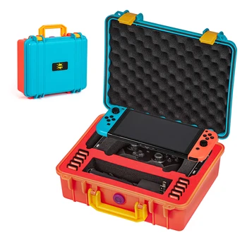 Чанта за съхранение Switch/Lite/OLED Водоустойчива Игрова Конзола, Чанти-Тоут Голям Капацитет, Пътна Чанта, Взрывозащищенная Амортизирующая