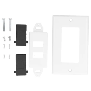 2 порта USB 3.0, компонент съставна стена, Лесен за инсталиране на стенни панели USB 3.0, надеждно качество, по-висока скорост на зареждане