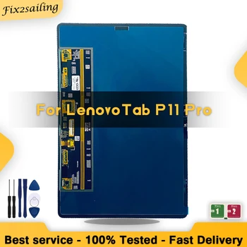 Дисплей За Lenovo Tab P11 Pro TB-J706 J706F J716F J716 LCD Дисплей С Сензорен Екран Дигитайзер В Събирането на Резервни Части, 100% тест