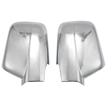 Капачки за огледала на вратите на автомобила Модификация на автомобила за Nissan X-Trail 2002-2010 T30 ABS хром