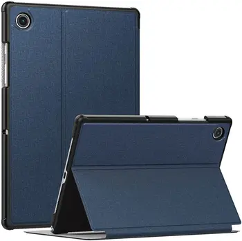 Калъф за Samsung Galaxy Tab A8 10.5 инча 2022, Удароустойчив Калъф-Книжка със стойка, Няколко ъгли на видимост, Твърда делото от КОМПЮТЪР за таблет