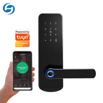 Комплект за smart home електронни устройства за дистанционен контрол на достъпа на hristo wifi безжичен влизане без ключ умен заключване с пръстов отпечатък