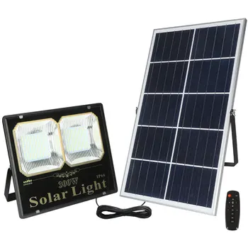 Слънчев панел Пълен комплект е 30 W, 60 w 100 W 200 W 300 W MPPT Литиева желязна батерия Слънчев градински лампа Слънчев уличен фенер Външен водоустойчив