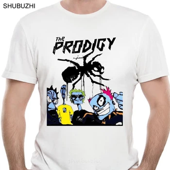 Мъжки t-shirt на the Prodigy-The Fat of the Land, бели тениски, Дамски тениска, за мъже брандираната тениска мъжка лятна памучен тениска