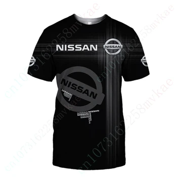Nissan Тениски Harajuku Градинска Дрехи, Ежедневни Графични Тениски Аниме Тениска За Мъжки Облекла С 3D Принтом И Кръгло деколте С Къс ръкав