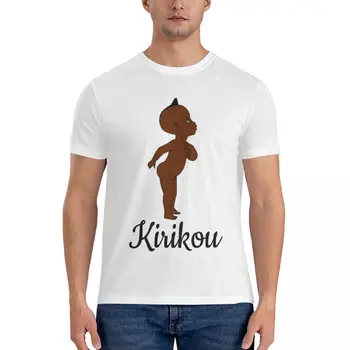 тениски kirikou, графична тениска бързосъхнеща риза, мъжки ризи с дълъг ръкав, тениски за мъже, памук