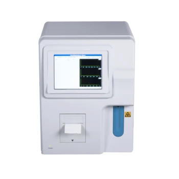 Напълно автоматичен анализатор хематологични AMSX8800 с чувствителен на допир екран, 3 части хематологични анализатор на Cbc, анализатор на кръвта