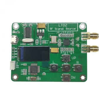 MAX2870 23,5-6000 Mhz 0,96 инчов OLED-модул за управление на източник на радиочестотния сигнал със сериен порт