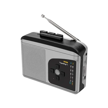 Ezcap234 Оригинален касетофон Walkman Кассетный плейър с AM/FM-радио Рекордер Конвертор касетофон в MP3 На TF картата Кутия за записване на звук