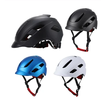 Велосипеден шлем със задно осветяване Smart USB Акумулаторна Лека Каска, едно Парче гласове пътен каска за планински велосипед